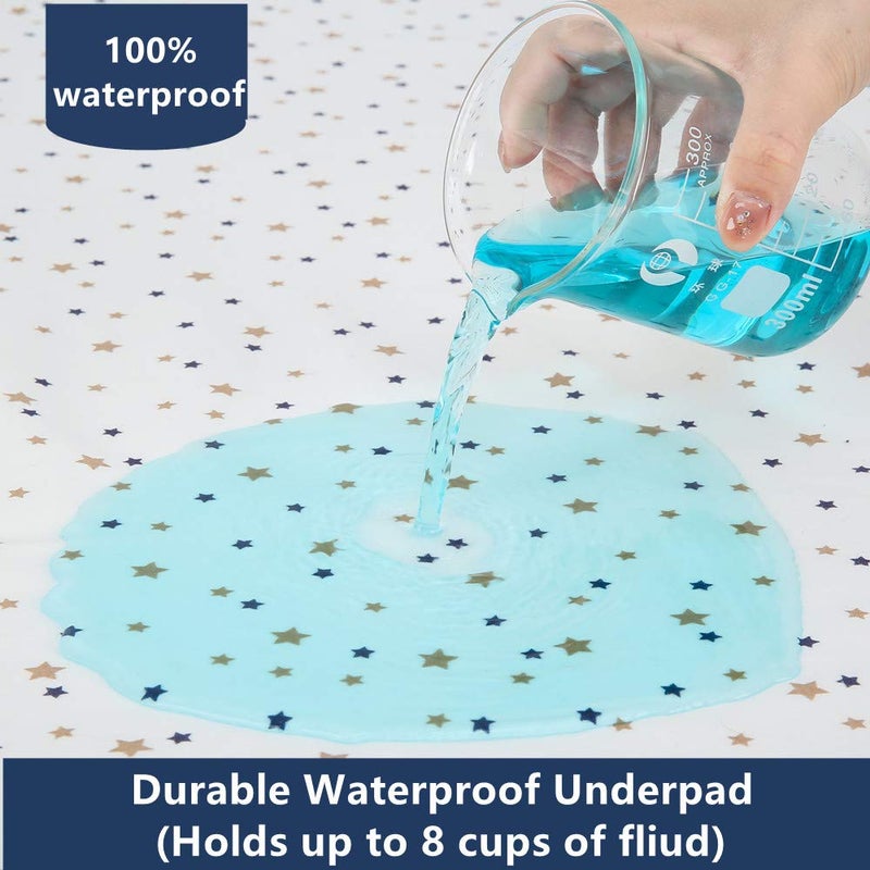 MSI CYOIDAI Baby Waterproof Bed Pad - Washable Wetting Pads for Toddler Children Baby Crib Waterproof Mattress Pad Potty Training Pads Reusable Underpads Bed for Kids Adult Pets Sleeping - Image 2