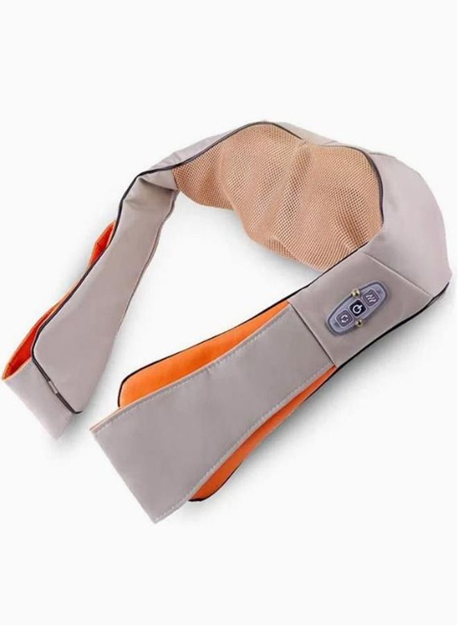 عربست شال تدليك على شكل حرف U، تدليك بالأشعة تحت الحمراء رباعي الأبعاد للسيارة والمنزل، جهاز للعناية بالكتف والرقبة - Image 2