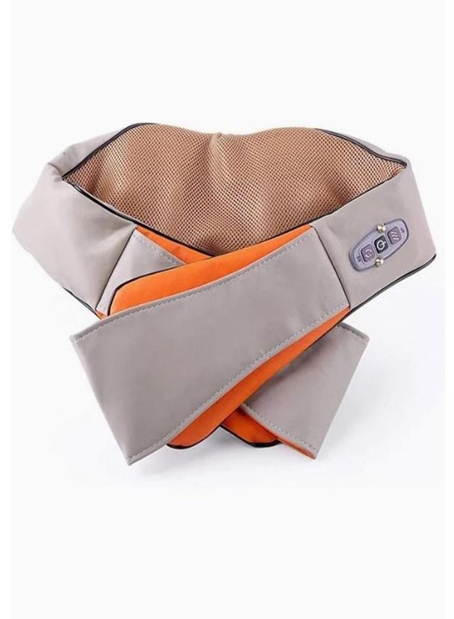 عربست شال تدليك على شكل حرف U، تدليك بالأشعة تحت الحمراء رباعي الأبعاد للسيارة والمنزل، جهاز للعناية بالكتف والرقبة - Image 3