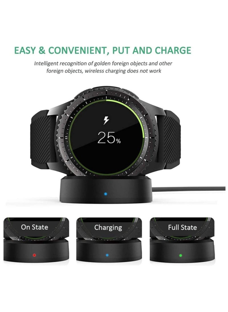 Samsung Gear S3 Charger, Bebetter Wireless Qi Charging Dock for Samsung Gear S3 Classic/Frontier Smartwatch (Also fit for Gear S2) - Image 4