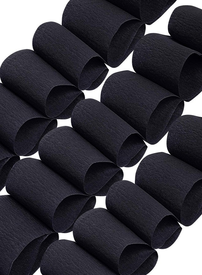 jiebor Black Streamers Halloween Streamers Crepe Paper 492 Ft 6 Rolls for Halloween Party Wedding Birthday Home Office Door Wall Decorations Flower Making - Image 3