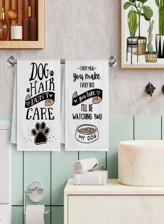 Bonsai Tree Dog Kitchen Towels Set of 4, Dog Mom Gifts for Women, Funny Cute Housewarming Dish Tea Hand Towels for Housewarming Gifts Kitchen Decor - Image 5