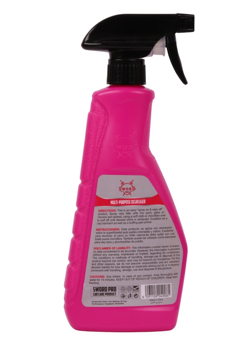 Sword Pro - 3 In 1 Car Polish 500 Ml Fast Acting Detailing Primer, Premium Polishing Primer, Removes Fingerprints And Stains - Image 1