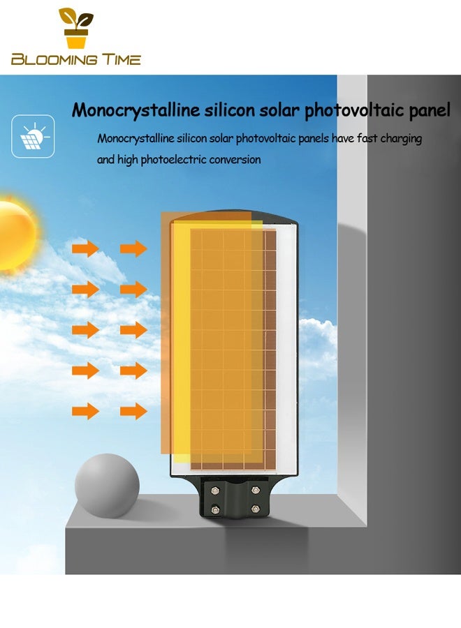 بلومنغ تايم الطاقة الشمسية في الهواء الطلق مصباح حديقة مصباح السوبر مشرق الطاقة الشمسية المنزلية في الهواء الطلق أدى ضوء الشارع - Image 5