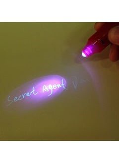 MaleDen Invisible Ink Pen, Upgraded Spy Invisible Ink Pen With Uv Light Magic Marker For Secret Message And Kids Halloween Goodies Bags Toy (6Pcs)  - Image 4