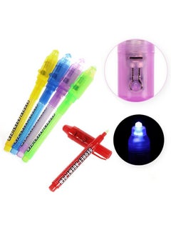 MaleDen Invisible Ink Pen, Upgraded Spy Invisible Ink Pen With Uv Light Magic Marker For Secret Message And Kids Halloween Goodies Bags Toy (6Pcs)  - Image 3