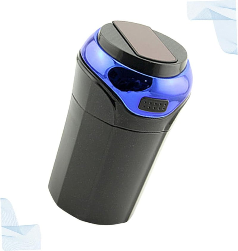 Car Ash Tray with Led Light Detachable Lighter Black Blue Fit Cup Holders Safe Cigarette Storage - Image 5