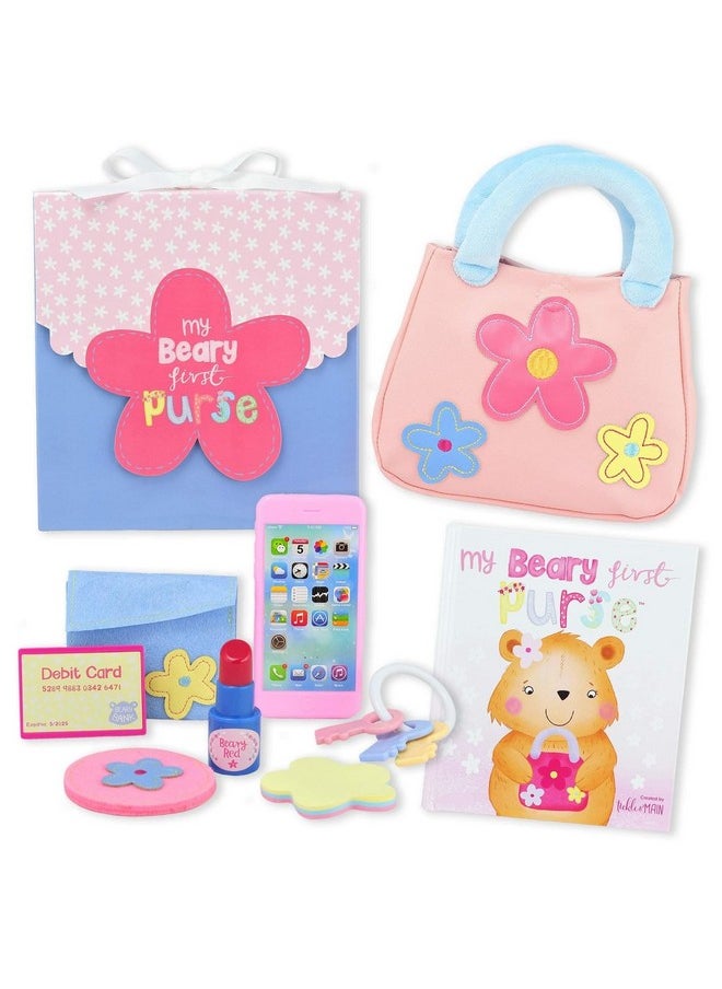 Tickle & Main Tickle & Main My Beary First Purse, 9-Piece Gift Set Includes Toddler Purse, Storybook, and Accessories - for Toddlers Age 1-4 Years Old  - Image 1
