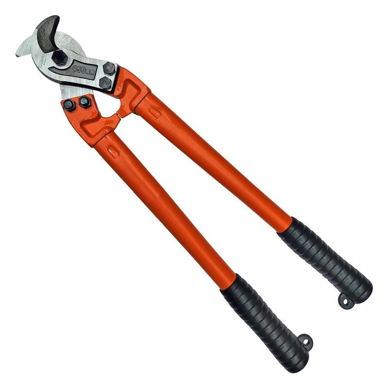 Harden 18 450mm Professional Cable Cutter Made from T8 Alloy Steel Hardened T8 Steel Cutting Blades For Chopping Aluminium Cables 570071 - Image 1