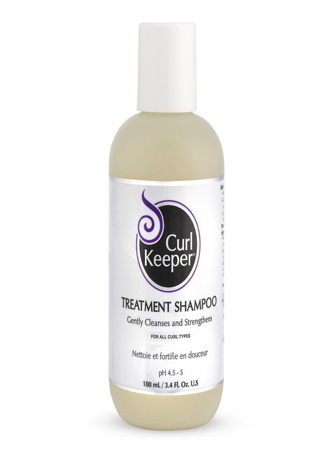 كيرل كيبر شامبو كيرل كيبر للعناية بالشعر المجعد، 3 أونصة سائلة - شامبو يومي ينظف بلطف ويقوي ويعيد الحيوية لجميع أنواع الشعر المجعد - تركيبة خالية من الكبريتات. - Image 1