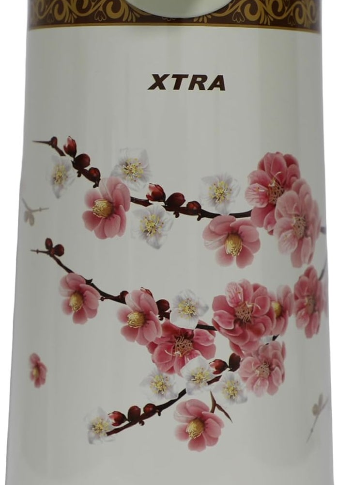 XTRA Handy Jug Flower White 1.3Ltr - Image 2