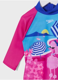 speedo Kids Digital Rash Top  - Image 3