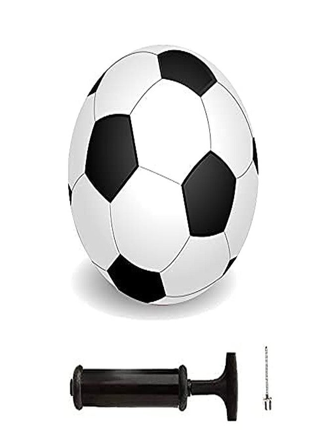 XTROKE Combo Pack of Football with Pump Soccer Fun and Play Activity Game (Size-5) - Image 1