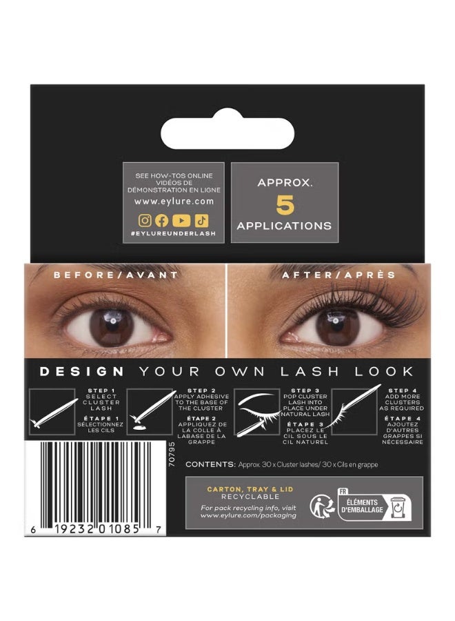 Eylure Underlash Refill Cluster Lashes - Wispy - Image 2