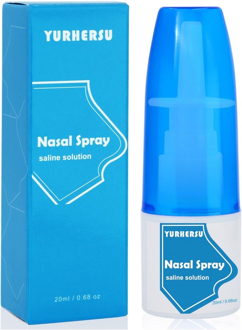 Suntown Nasal Spray Saline Solution (20ml), Gentle Moisturizing Nasal Mist for Daily Care ‚Äì Prevents Dryness & Cracking ‚Äì Ideal for Cold & Allergy Season Relief - Image 1