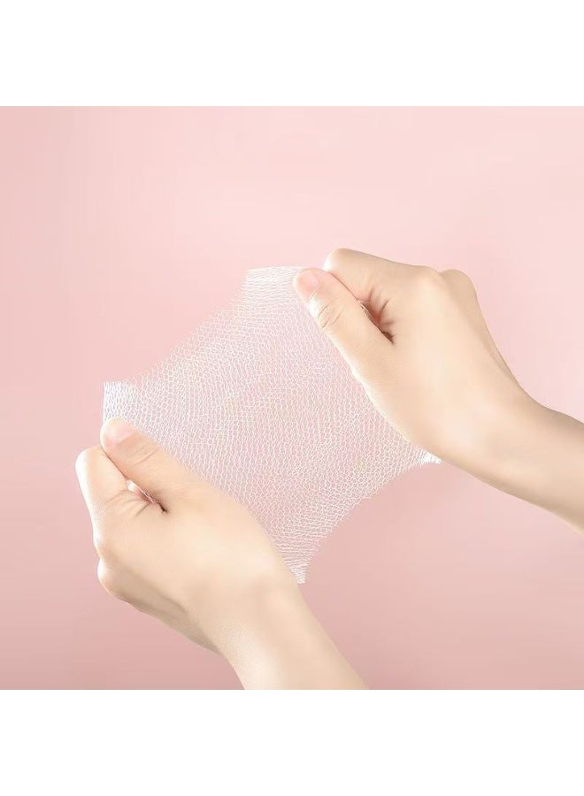 50pcs Hair Brush Cleaning Nets with Elastic Mesh & Nylon Bristles - Detachable, Reusable Brush Cleaner for Normal Hair Combs, Round & Cylindrical Brushes - Hair Debris Remover Tool, Hair Brush Cleaning Tool - Image 3