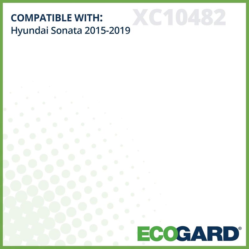 ECOGARD فلتر هواء المقصورة XC10482 يناسب هيونداي سوناتا 2015-2019 - Image 3