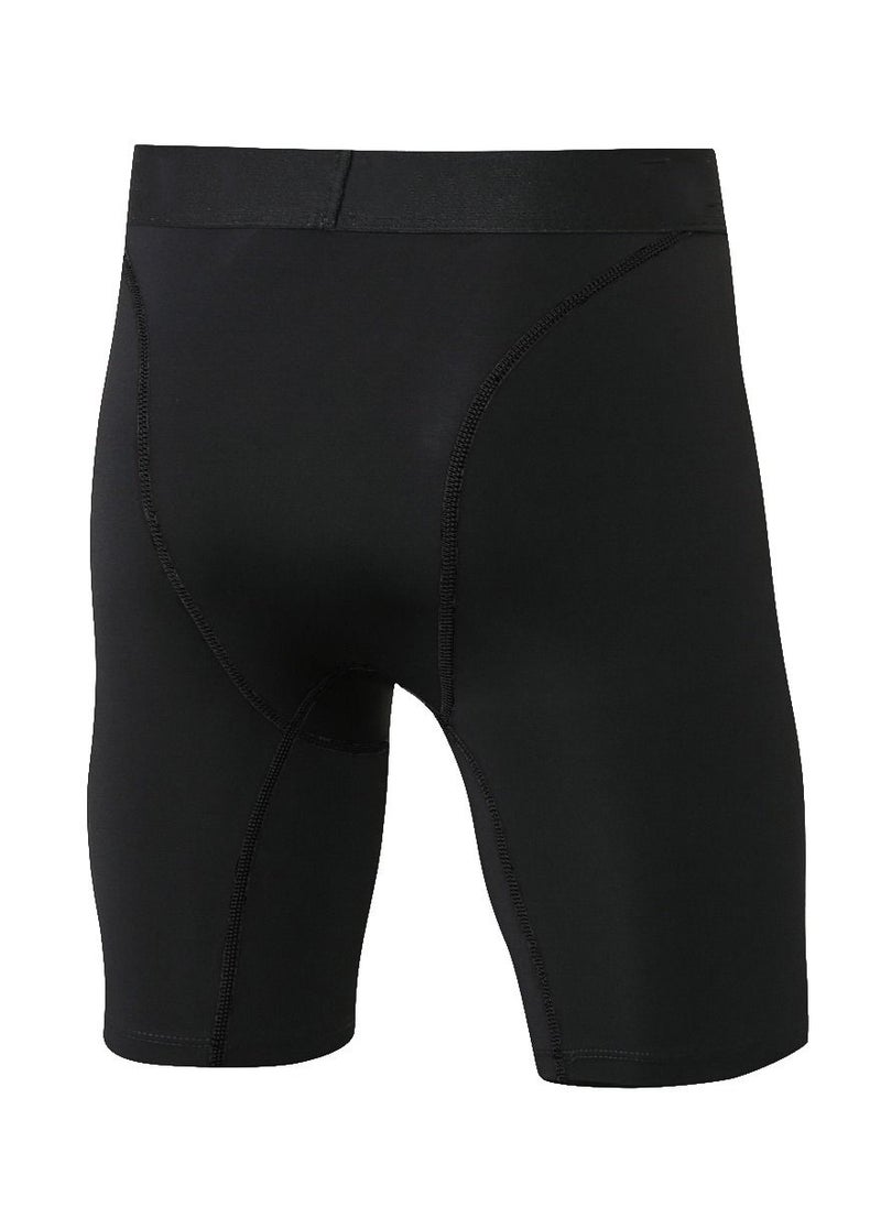 Loquat - Men Quick Dry Breathable Elastic Shorts Black - Image 1