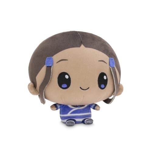TeeTurtle Cloudheads Katara Plush 5Inch Official Avatar The Last Airbender Stuffed Animal with Embroidered Details Soft Cuddly Plush Toys for Kids Teens and Adults - Image 5