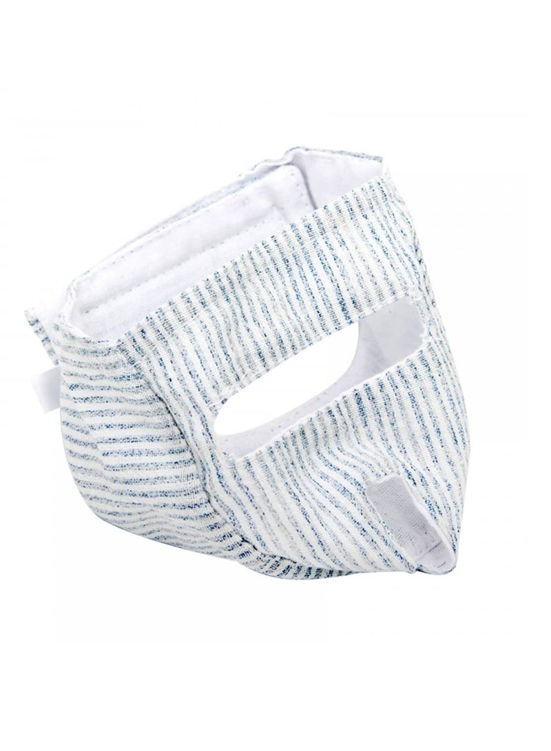 Excefore Cat Muzzle, Breathable Cat Mouth Guard Muzzle, Prevent Cats from Biting and Chewing, Cat Grooming Muzzle, for Grooming Nail Trimming - Image 3