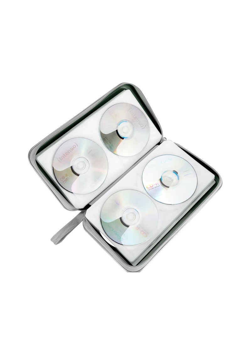 96 - Capacity Dark Green CD Organizer, Thick Plastic Build for Long - Lasting Use  - Image 2
