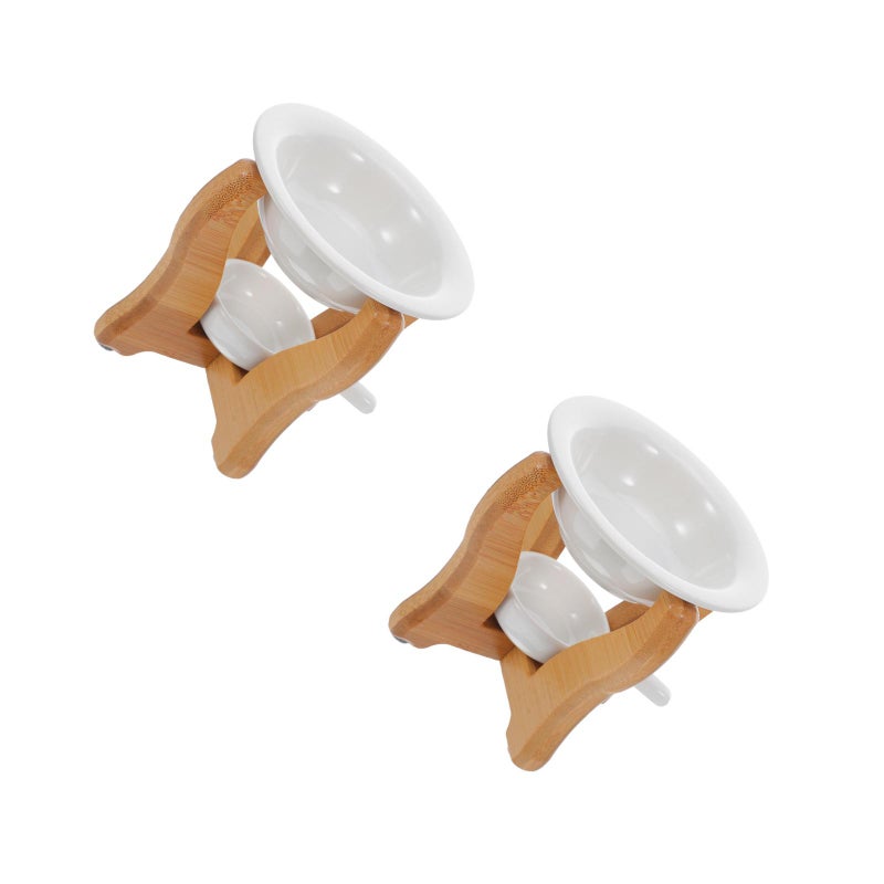 2 Sets of Scented Stand Wax Melt Warmer Tealight Candle Holder - Image 5