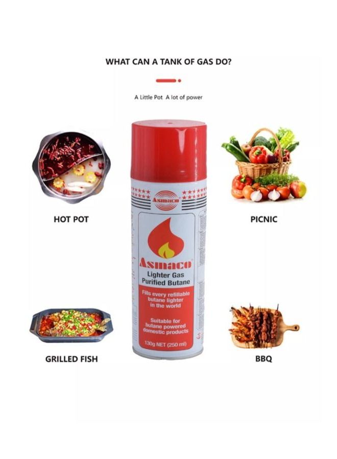 Asmaco Butane Gas Refill Bottle - Image 2