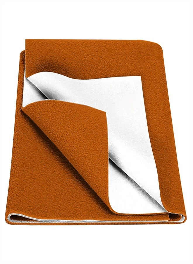 BabyMoo Changeable Dry Sheet I Water-Resistant Bed Protector Sheet I Baby Water Proof Dry Sheet (1, Brown, Large) - Image 1