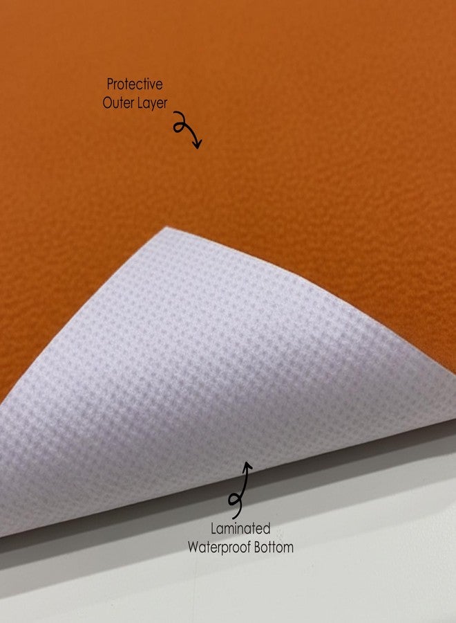 BabyMoo Changeable Dry Sheet I Water-Resistant Bed Protector Sheet I Baby Water Proof Dry Sheet (1, Brown, Large) - Image 3