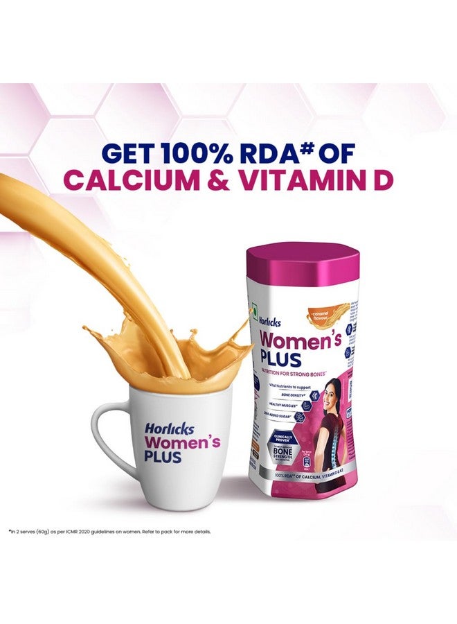 Horlicks Horlicks Women's Plus Caramel Jar, 400 g  - Image 4