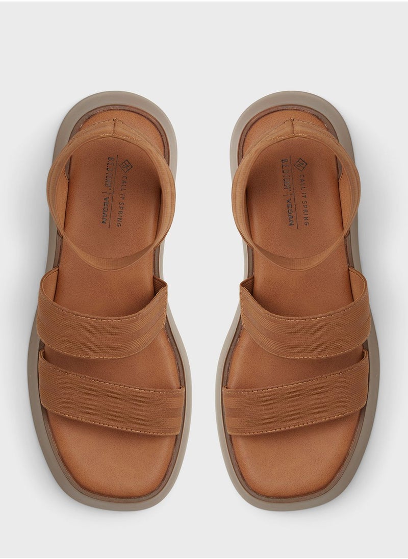 CALL IT SPRING - Spence Wedge Sandals - Image 1