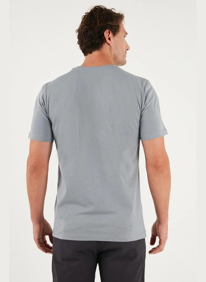 Buratti  Buratti Cotton Regular Fit Crew Neck T Shirt Men's T SHIRT 59020204 for Men | Best Price UAE