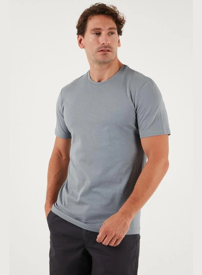 Buratti  Buratti Cotton Regular Fit Crew Neck T Shirt Men's T SHIRT 59020204 for Men | Best Price UAE