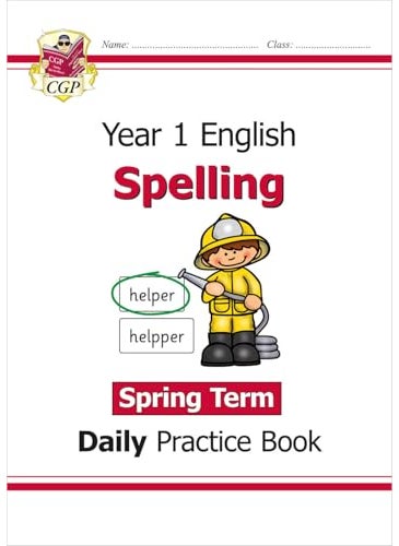 Ks1 Spelling Year 1 Daily Practice Book Spring Term 