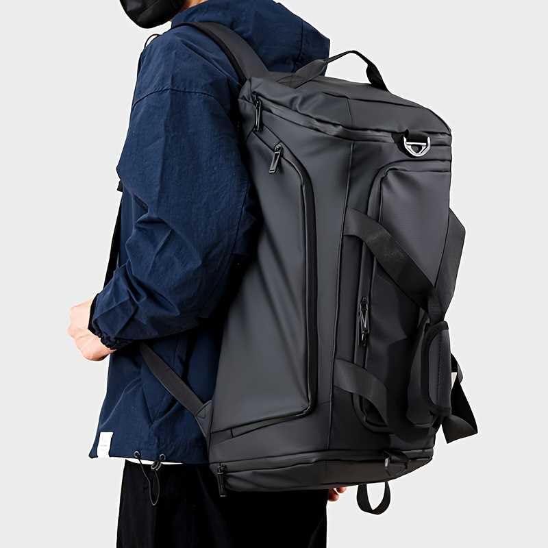 hito Large Capacity Duffel Travel Backpack with Shoes Compartment - Image 2