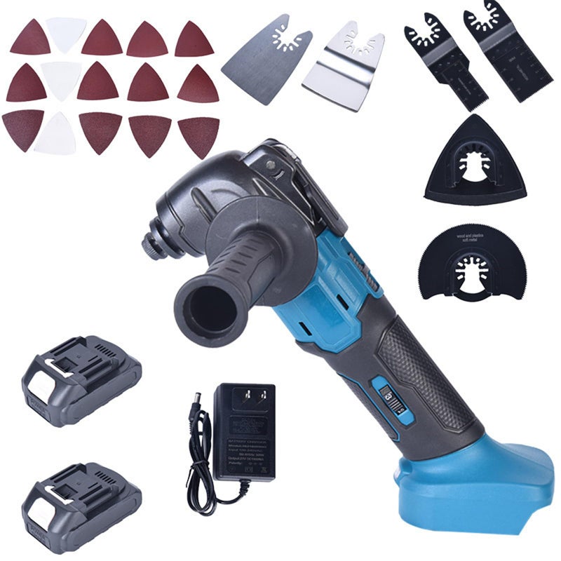 Multi Tool Oscillating Electric Trimmer 6 Speed Variable For 18V Battery Portable Cutting Device - Image 2