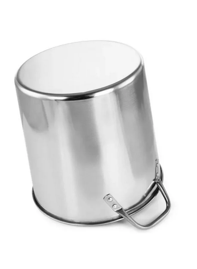 GIBSON Whittington Everyday Stainless Steel Stockpot with Lid Silver 8 Quart 96259.01