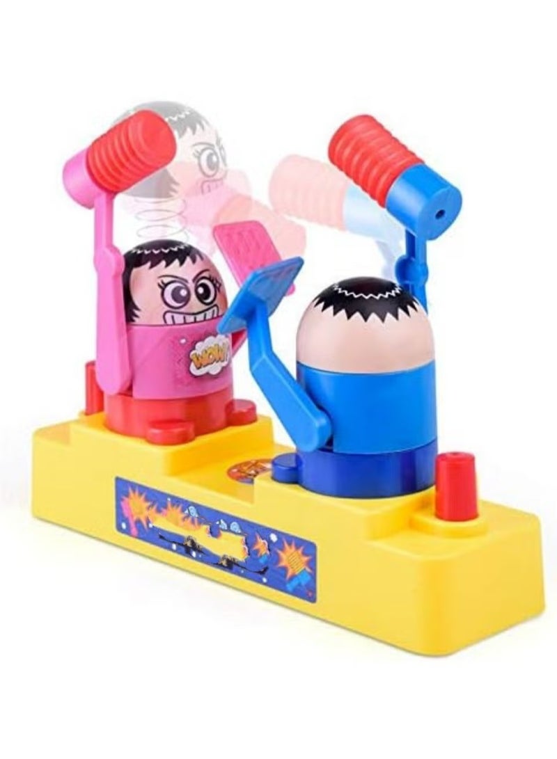 Double Battle Hit & Double Battle Board Toy, Fun 2 Players Hammer Hiding Game for Families with Kids, Popular Race & Sport Strategy Educational Game Tea Party Suppliers - Stress Relief & Interaction  - Image 1