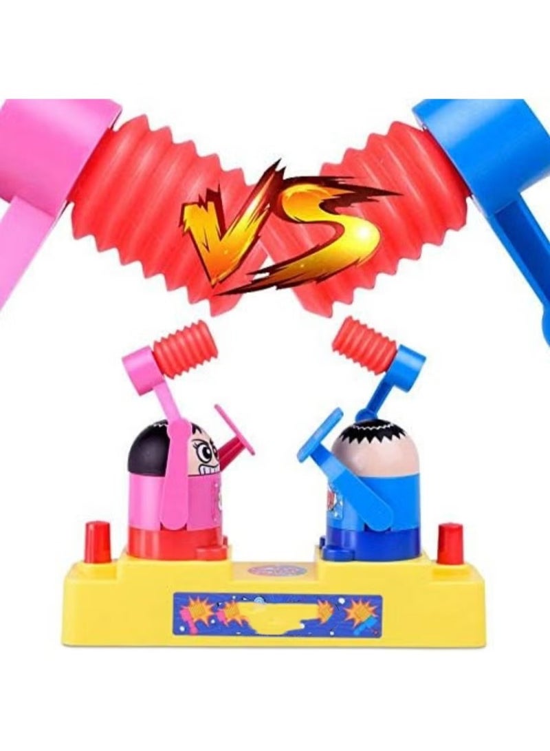 Double Battle Hit & Double Battle Board Toy, Fun 2 Players Hammer Hiding Game for Families with Kids, Popular Race & Sport Strategy Educational Game Tea Party Suppliers - Stress Relief & Interaction  - Image 5