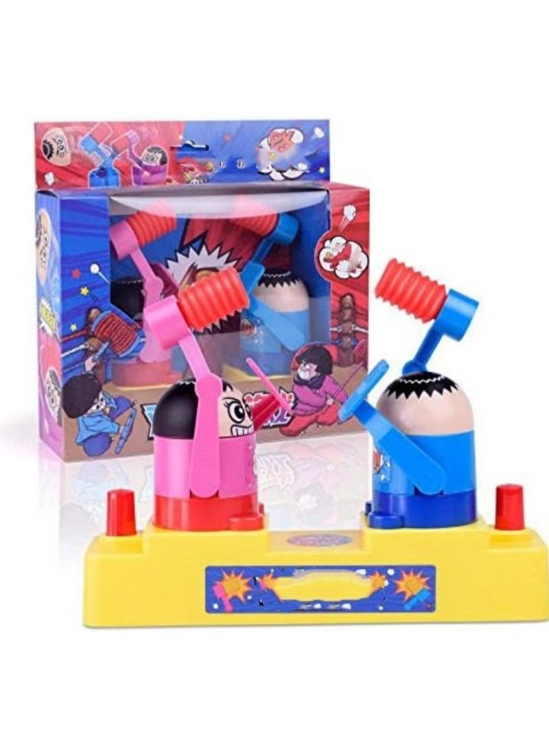 Double Battle Hit & Double Battle Board Toy, Fun 2 Players Hammer Hiding Game for Families with Kids, Popular Race & Sport Strategy Educational Game Tea Party Suppliers - Stress Relief & Interaction  - Image 3