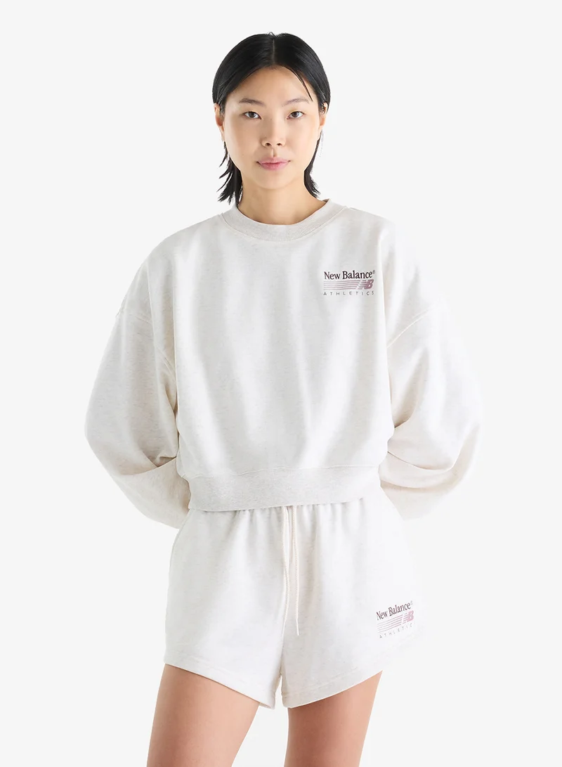 New Balance Trackside French Terry Sweatshirt