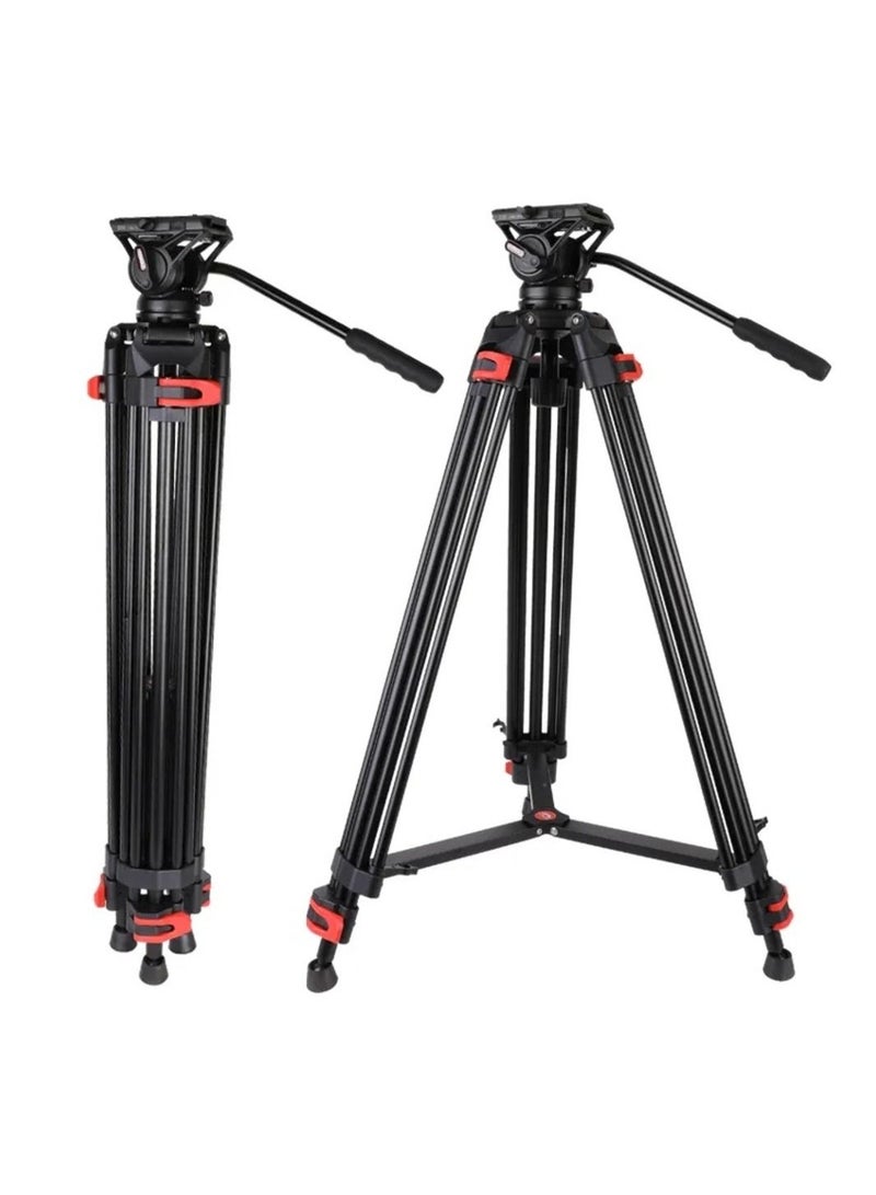 COMAN Coman Professional Video Tripod Heavy Duty DF16L Aluminium Tripod with Q5S Videohead - Image 1
