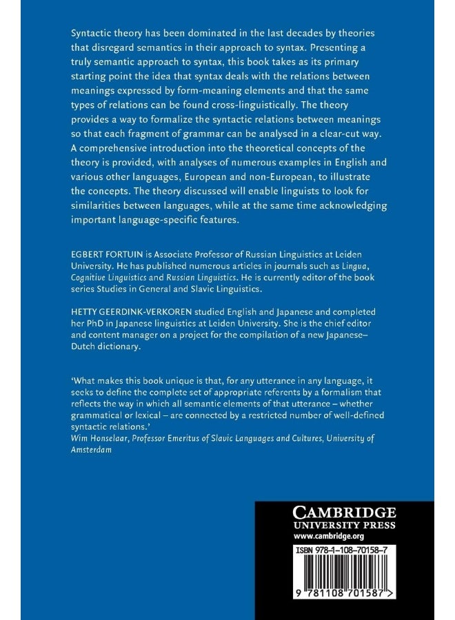 Universal Semantic Syntax: A Semiotactic Approach  - Image 2