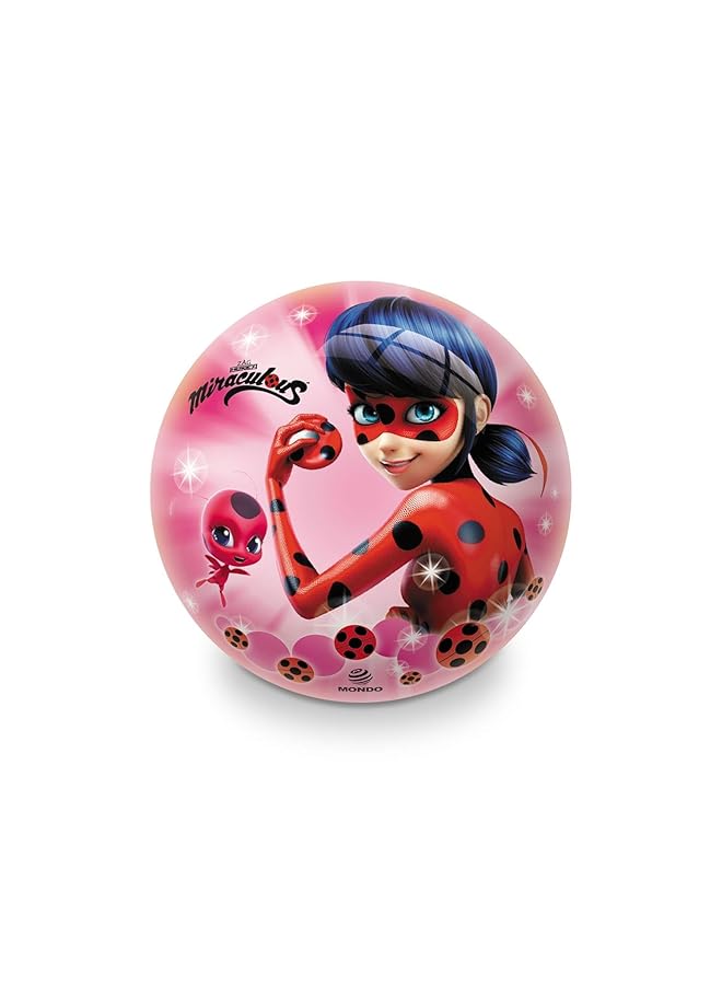 MONDO Miraculous Ø230 Bio Pvc Playball Assorted Style May Wary - Image 1