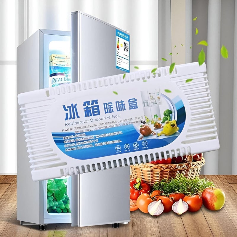 Activated Charcoal Filter - High-Performance Fridge Deodorizer Using Crystalline Carbon to Absorb Moisture and Eliminate Odors for Extended Freshness (2pcs) - Image 1