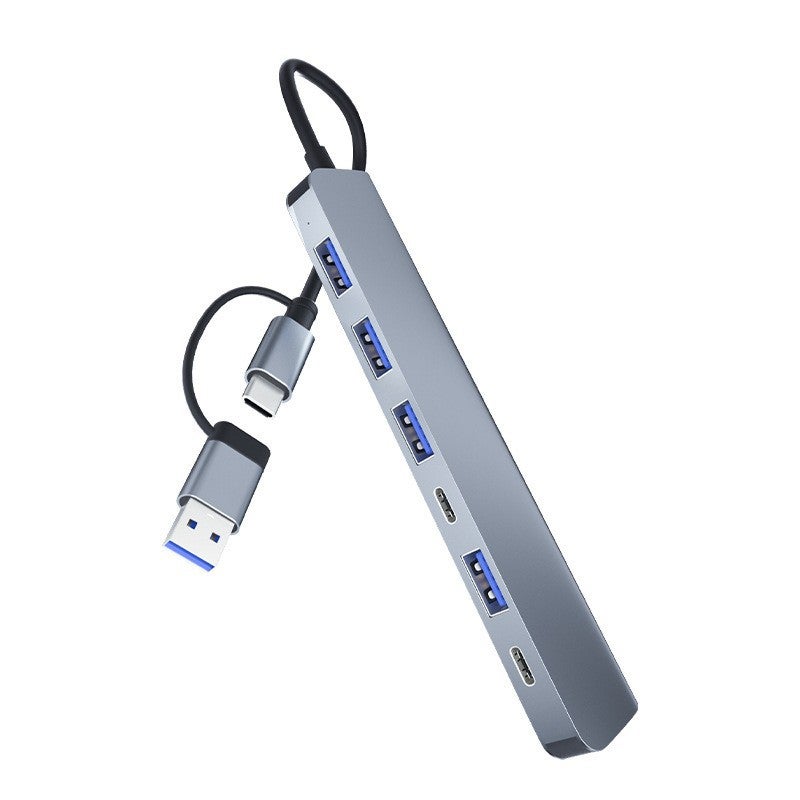 محور USB 8 في 1 برأسين عالي السرعة من نوع Type-C USB 3.0 لمحطات الإرساء للابتوب - Image 4