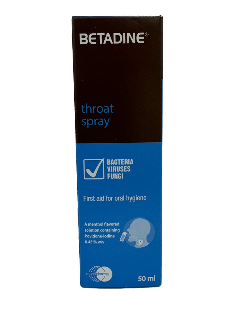 BETADINE Throat Spray 50 Ml 