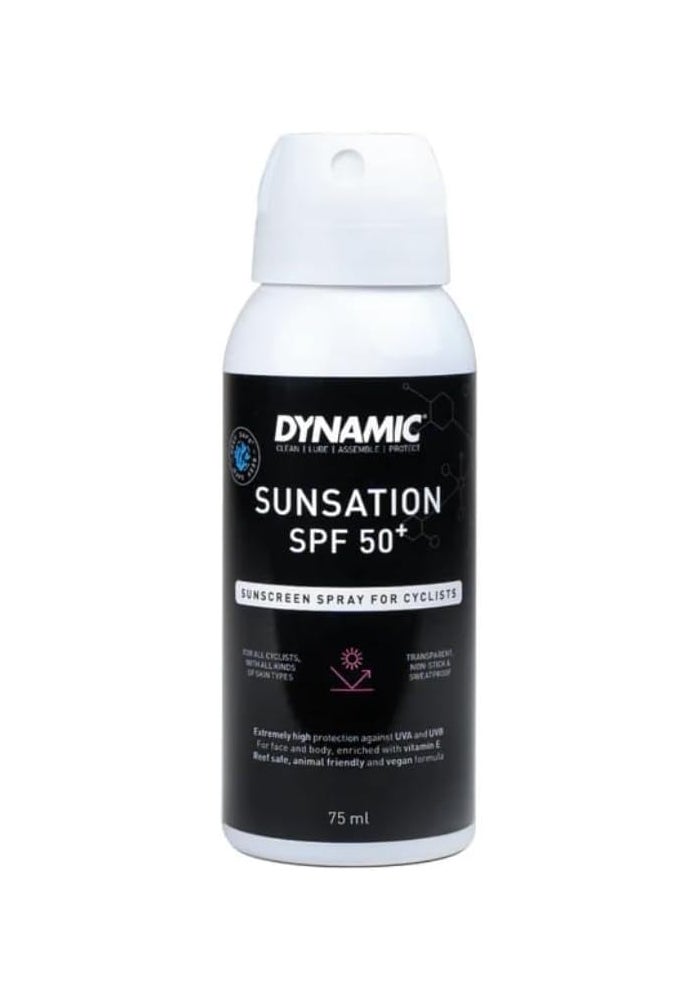Dynamic Sunsation SPF50+ Sunscreen Spray | High‑Performance UVA/UVB Protection | Sweat‑Resistant | 75 ml - Image 1