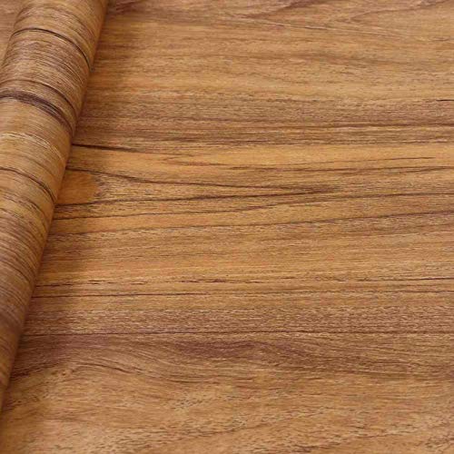 COSNIGHT Wood Grain Contact Paper Peel and Stick Wallpaper Self Adhesive Wall Paper for Countertop Drawer Shelf Liner Cabinet Easy to Clean 15.7In x 118In - Image 2