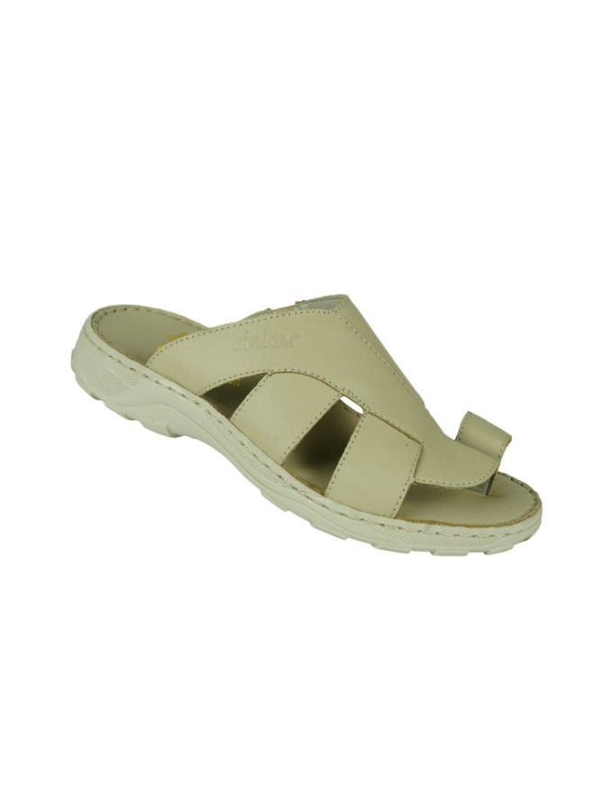 rieker 116-1052 Rieker Mens Sandals Newark Cream 26060-61 - Image 1